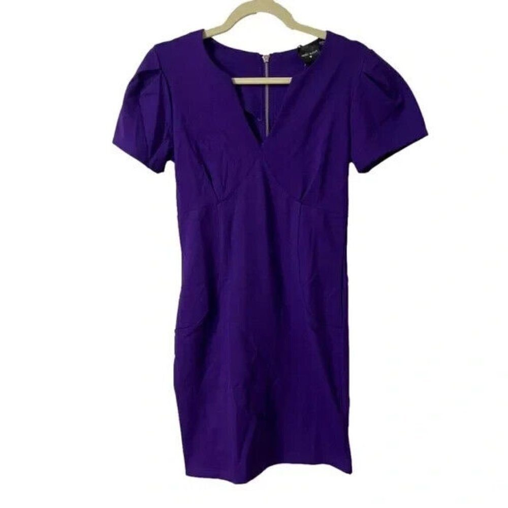 Rebel Sugar NEW womens purple short sleeve dress BNWT sz XSmall